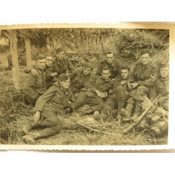 En uppsättning privata foton av soldater från Wehrmacht-infanteriet. Östra och västra fronterna.. Espenlaub militaria